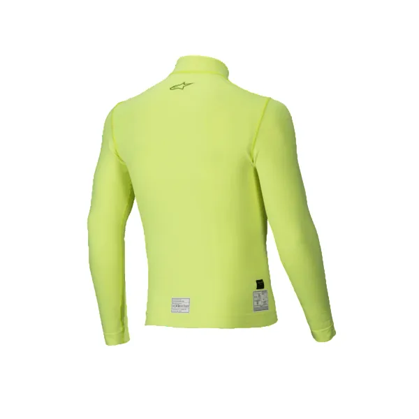 ALPINESTARS 4750325-55-M Top L/S ZX Evo V3 FIA/SFI, Yellow, Size M