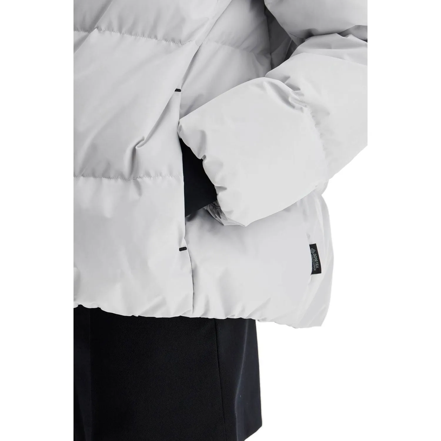 Herno Laminar short down jacket with hood