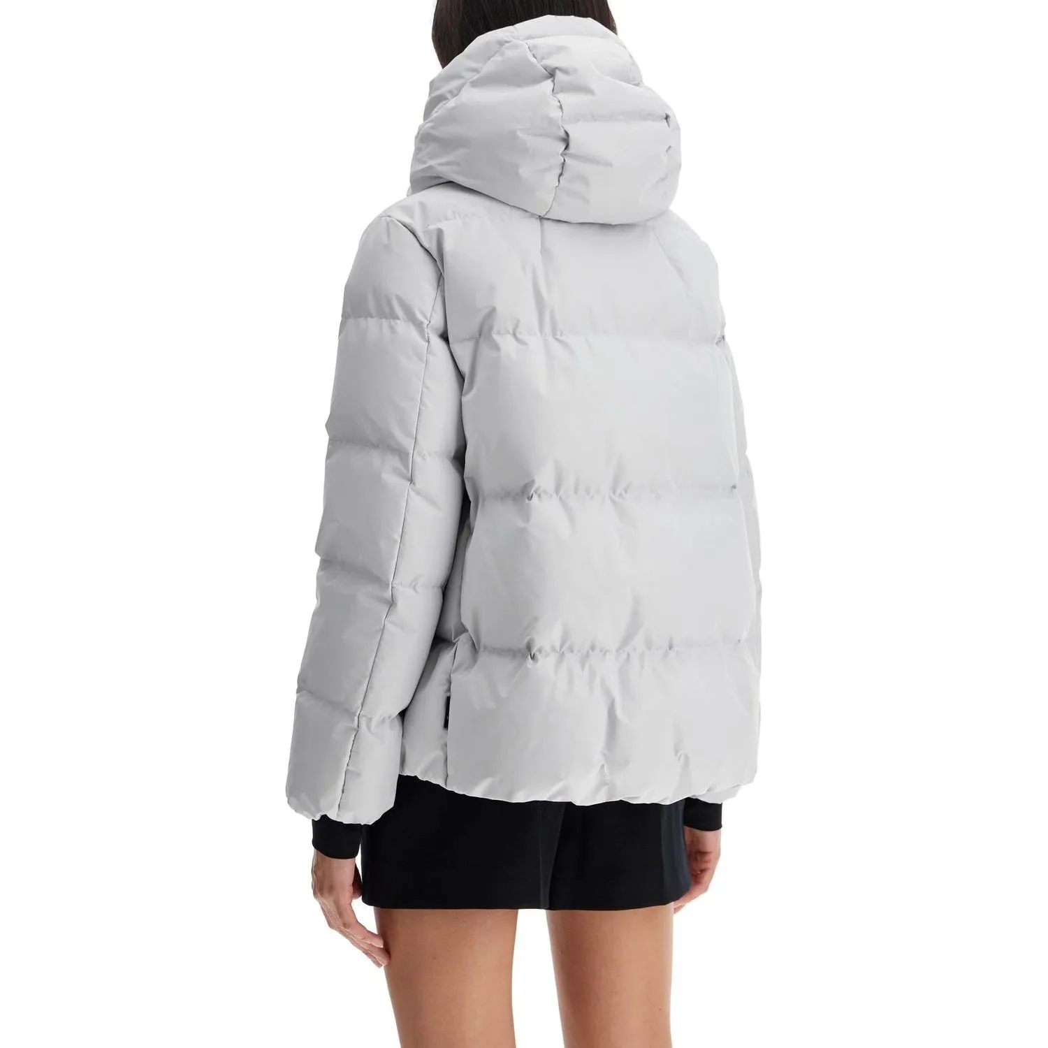 Herno Laminar short down jacket with hood