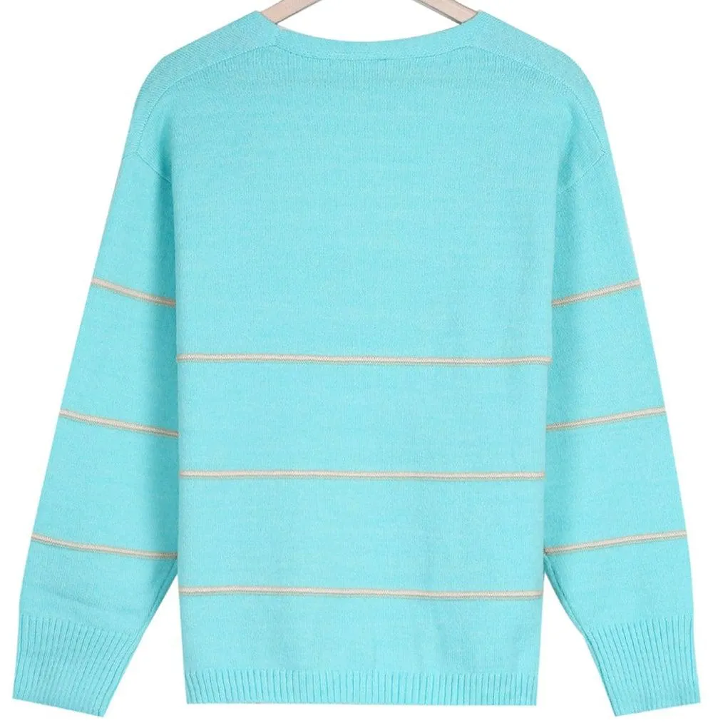 iForgirls Turquoise Slouchy Cardigan