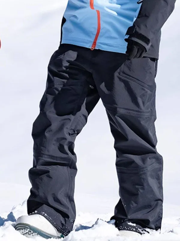 Men's Nandn Colorblock Mountain Top Snow Pants