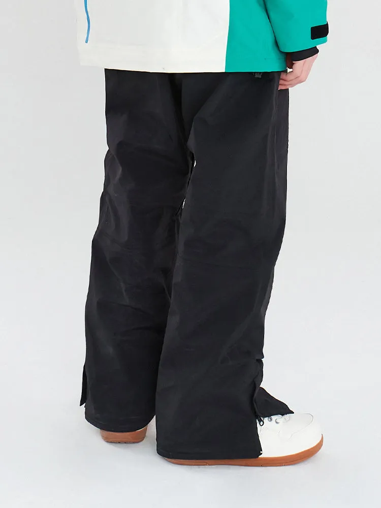 Men's Nandn Colorblock Mountain Top Snow Pants