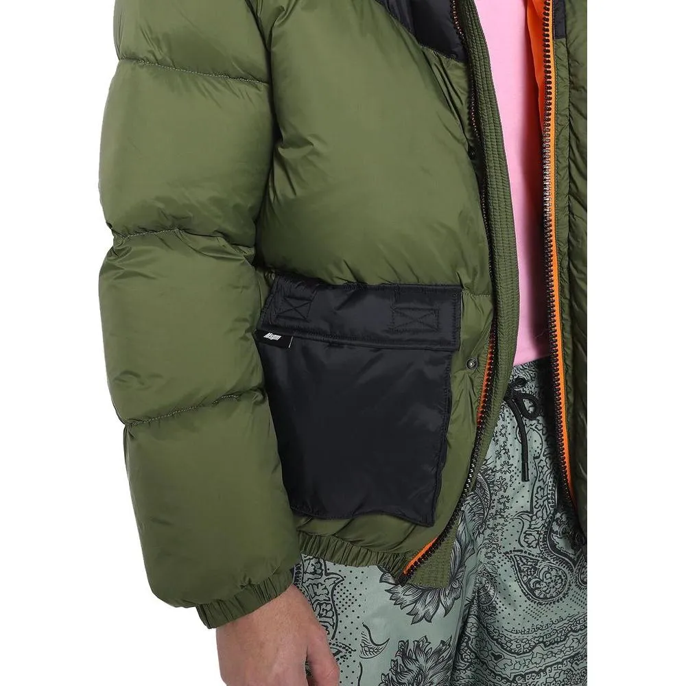 MSGM Green Nylon Jacket