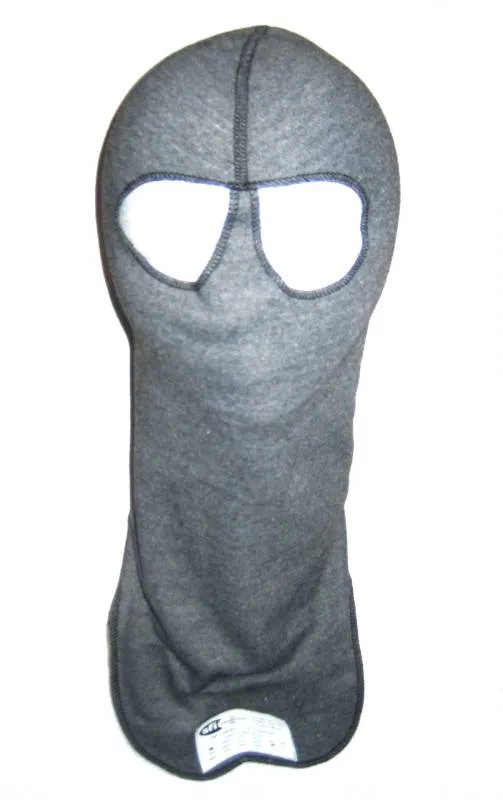 PXP RaceWear 2 Layer Dual Eyeport Headsock - Gray