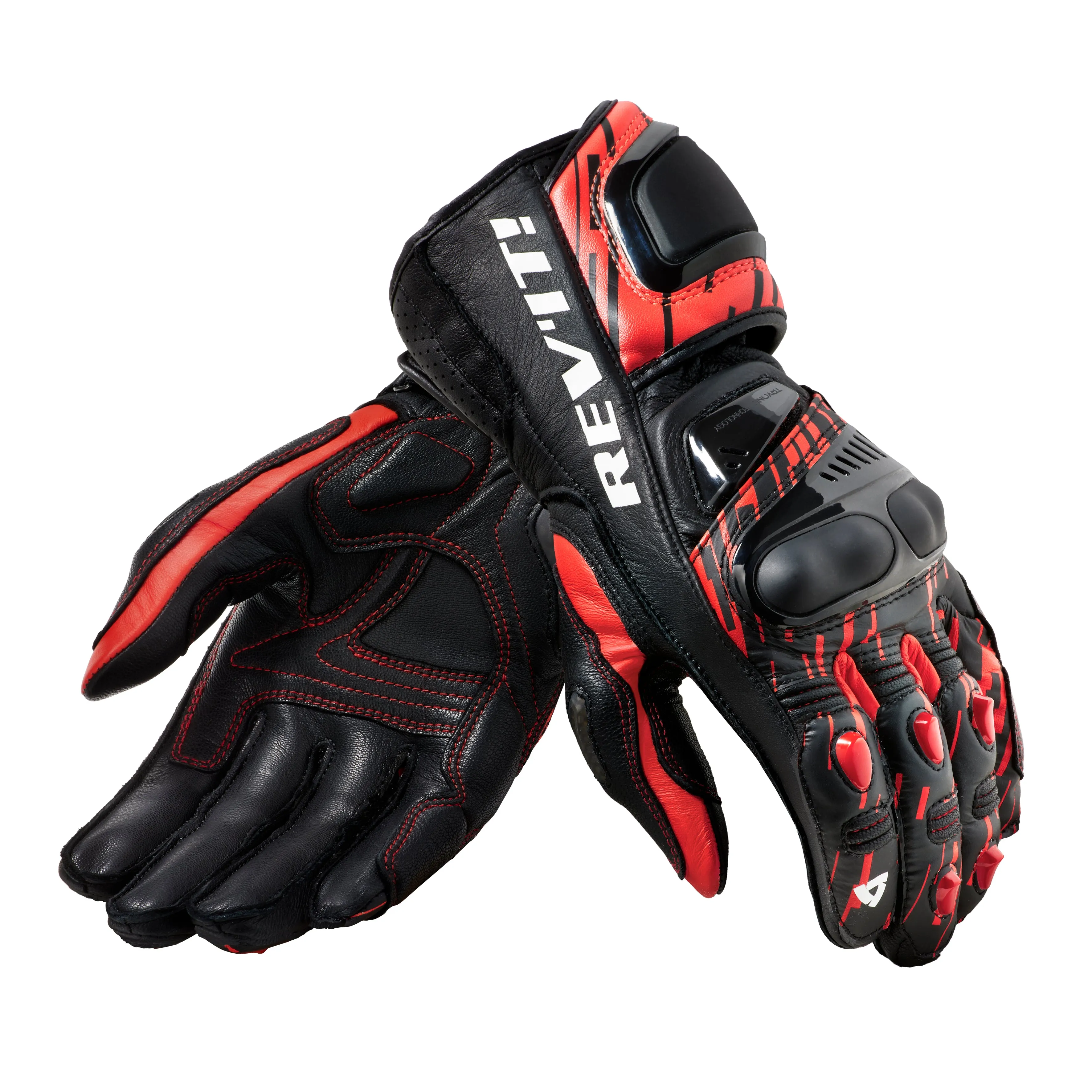 REV'IT! Quantum 2 Leather Motorcycle Gloves