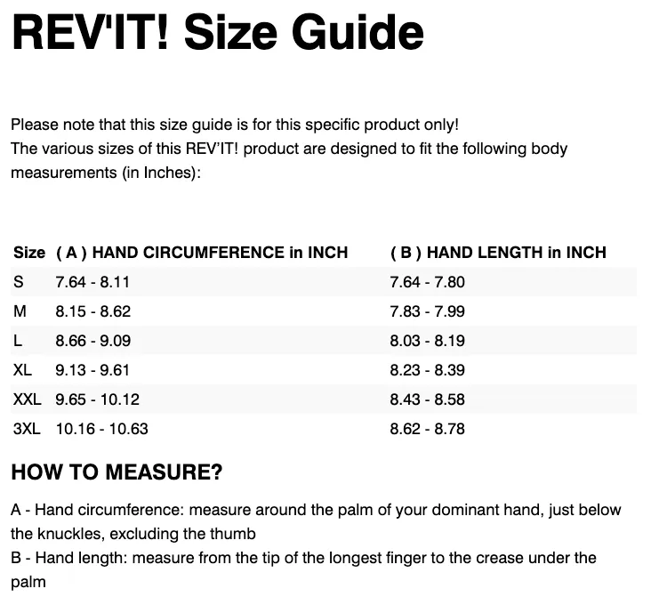 REV'IT! Quantum 2 Leather Motorcycle Gloves