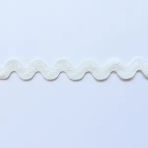 Ric Rac - 15mm - White