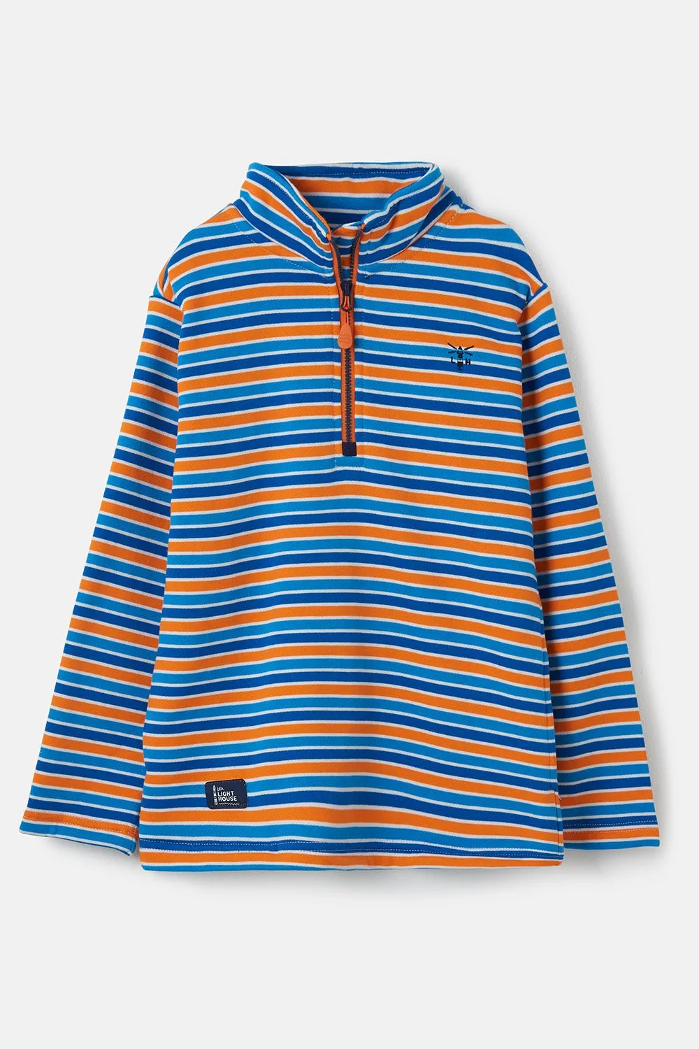 Riley Sweatshirt - Blue Orange Stripe